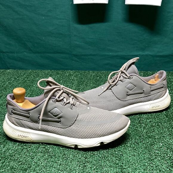 Sperry seas 3-eye boat shoe men’s size 9 (OKPM-07-050) - Picture 1 of 12